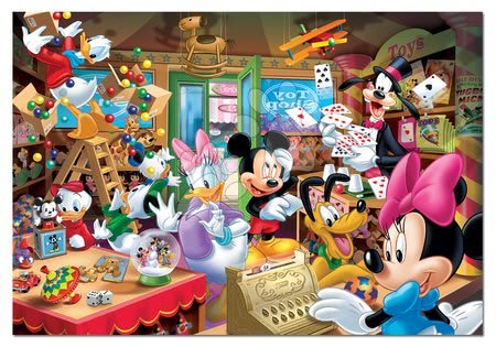 1000 delne puzzle - Puzzle Disney Family Mickey's Toy Shop Educa - 1