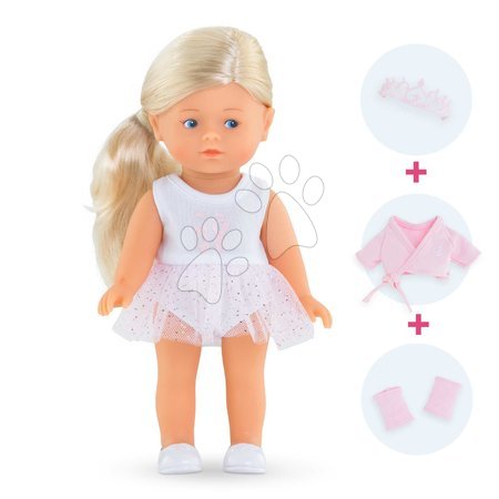 Játékbabák 3 éves kortól - Játékbaba Rosy Ballerina Set Mini Corolline Corolle - 5