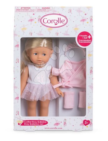 Játékbabák 3 éves kortól - Játékbaba Rosy Ballerina Set Mini Corolline Corolle - 11