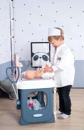 Cărucioare medicale pentru copii - Set masă medicală Baby Care Center Smoby - 60