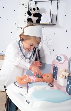 Cărucioare medicale pentru copii - Set masă medicală Baby Care Center Smoby - 62