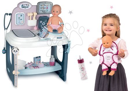 Od 3 do 6 let od výrobce Smoby - Set zdravotnický pult pro lékaře Baby Care Center Smoby