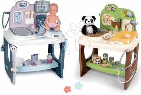 Juegos de profesiones - Set zdravotnícky pult pre doktora Baby Care Center Smoby