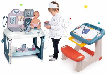 Carrelli medici set - Set centro pediatrico Baby Care Center Smoby