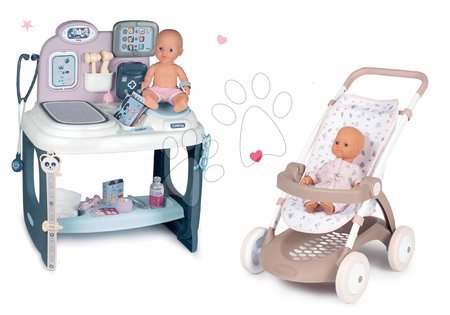 Carrelli medici set - Set banocne medico Baby Care Center Smoby 