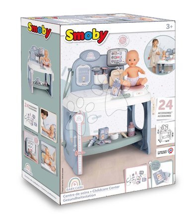 Babaházak - Orvosi vizsgáló pult Baby Care Center Smoby - 33