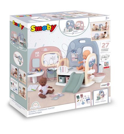 Kinderladen-Sets - Set Laden elektronisch mit Waage Super Market und Scanner, sowie Smoby Puppenhaus - 36