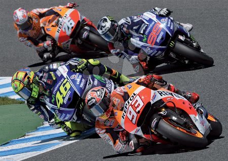 Puzzle 500 dielne - Puzzle MotoGP Educa - 1