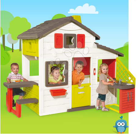 Cabanes et accessoires -  maison des amis Smoby  - 21