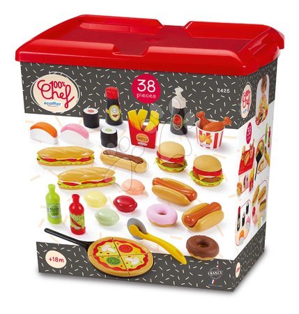 Spielküchen | Seite 16 - Lebensmittel für die Küche Fast Food 100% Chef Écoiffier_1