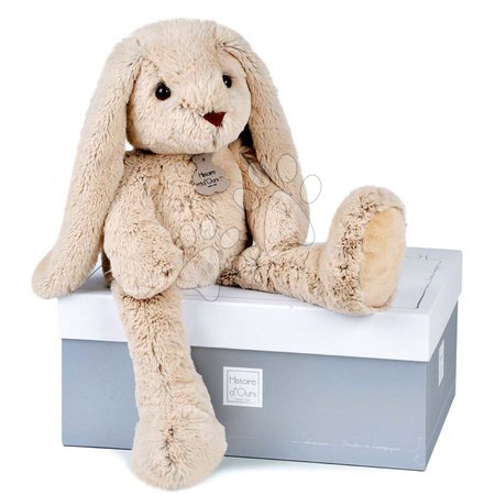 Plush rabbits - Plyšový zajac Bunny Beige Copain Calin Histoire d’ Ours_1