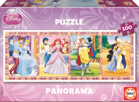 Kids' 100-300 piece puzzles - Panorama Princesses Educa Puzzle - 2