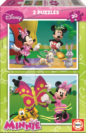 Dětské puzzle do 100 dílků - Puzzle Disney Minnie Mouse Educa - 2