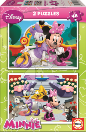 Detské puzzle do 100 dielov - Puzzle Disney Minnie Mouse Educa - 2