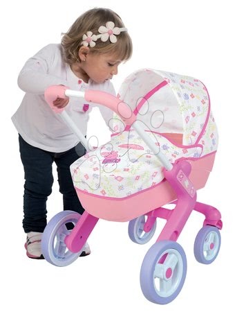 Dolls - Peppa Pig Smoby Pram Stroller for Dolls