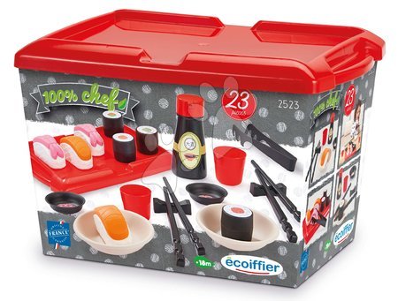 Toy cookware and other accessories - Food for the sushi kitchen 100% Chef Écoiffier - 4