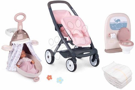 Maxi-Cosi Quinny - Set de poussette et de valise à langer Powder Pink Maxi Cosi&Quinny Smoby