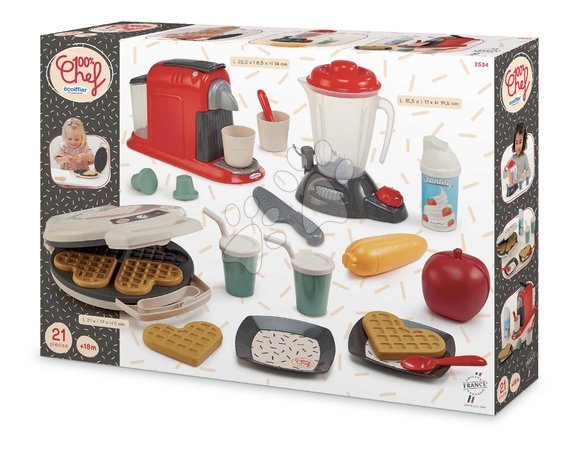 Play kitchen appliances - Set of kitchen appliances 100% Chef Écoiffier - 1