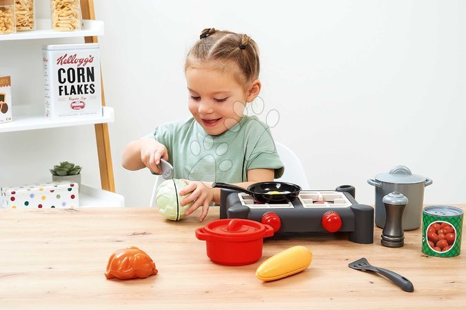 Küchenutensilien und Zubehör - Küchenzeile mit Töpfen und Pfanne 100% Chef Écoiffier - 7