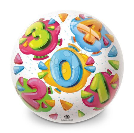 Lopty - Obrázková lopta BioBall Čísla Mondo