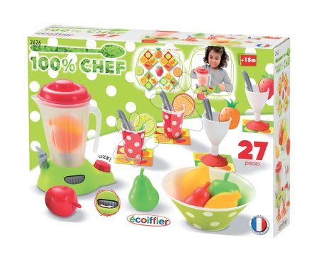 Nádobí a doplňky do kuchyňky - Smoothie mixér 100% Chef Écoiffier - 6