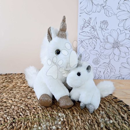 Plush toys | Page 11 - Plush unicorn keychain Silver Unicorn Key Ring Histoire d’ Ours_1