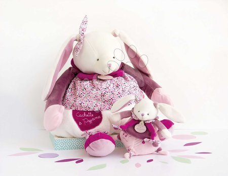 Toys for babies - Plyšový zajačik s melódiou Lapin Cerise Music Box Doudou et Compagnie_1