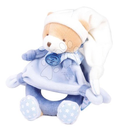 Juguetes de peluche | Página 12 - Peluche de osito con sonajero Ours Petit Chou Rattle Doudou et Compagnie