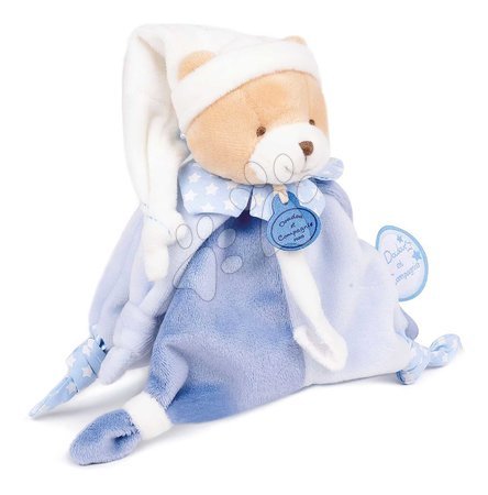 Juguetes de peluche | Página 12 - Osito de peluche con clip para chupete Ours Petit Chou Doudou Dummy Holder Doudou et Compagnie