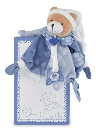 Plush toys | Page 9 - Plush teddy bear with pacifier clip Ours Petit Chou Doudou Dummy Holder Doudou et Compagnie_1