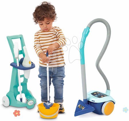 3 - 6 years - Cleaning Trolley & Vacuum Cleaner Écoiffier