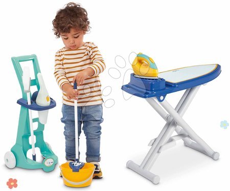 Chariots de ménage pour enfants - Chariot de nettoyage et aspirateur Cleaning Trolley&Vacuum Cleaner Écoiffier_1