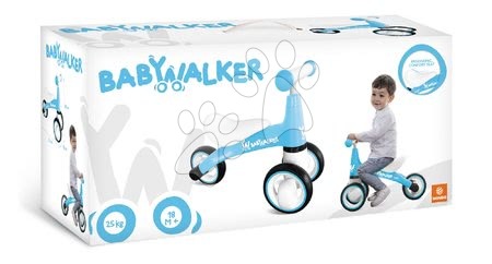 Odrážedla od 18 měsíců - Odrážedlo Baby Walker Blue Mondo - 2