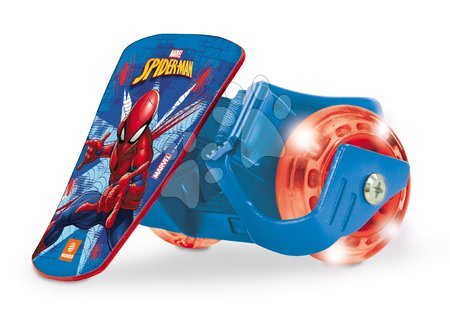 Kids' roller skates  - Clip-on shoes with wheels and Spiderman light Mondo - 2