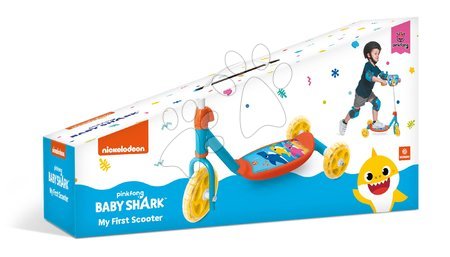 Hulajnogi trójkołowe - Trójkołowa hulajnoga Baby Shark Mondo - 5