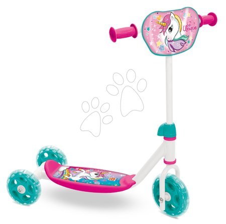 Fahrzeuge für Kinder - Roller 3 Räder Einhorn  Mondo