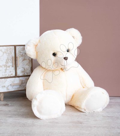 Oursons en peluche - Peluche Ours Bellydou Cream Histoire d'Ours_1