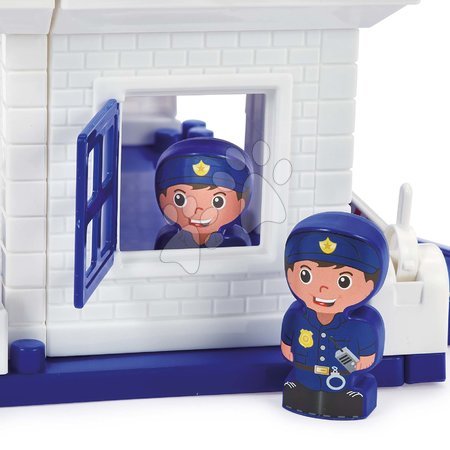 Jeux de construction Abrick - Ensemble de construction garage station de police Abrick Écoiffier - 6