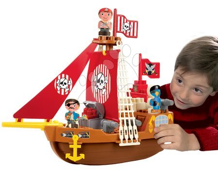 Jeux de construction Abrick - Construction Pirate Ship Abrick Écoiffier - 2