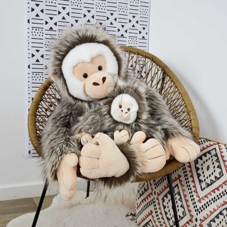 Plyšové a textilní hračky - Plyšová opička Monkey Histoire d’ Ours - 5