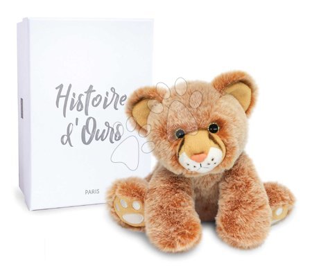 Plyšové a textilní hračky - Plyšový lev Baby Lion Histoire d’ Ours - 1