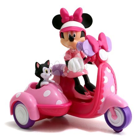 Vozila na daljinsko upravljanje - Motorka s prívesom na diaľkové ovládanie IRC Minnie Scooter Jada - 2