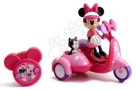 Vozila na daljinsko upravljanje - Motorka s prívesom na diaľkové ovládanie IRC Minnie Scooter Jada - 3