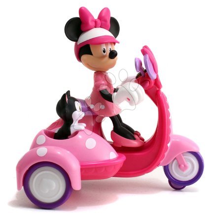 Vozila na daljinsko upravljanje - Motorka s prívesom na diaľkové ovládanie IRC Minnie Scooter Jada - 4