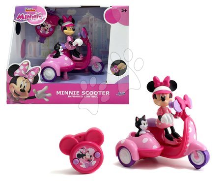 RC cars - Remote-controlled motorcycle with trailer IRC Minnie Scooter Jada - 10