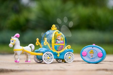 Vozila na daljinsko upravljanje - Autíčko na diaľkové ovládanie Rozprávkový kočiar Disney Princess RC Cinderella's Carriage Jada - 9