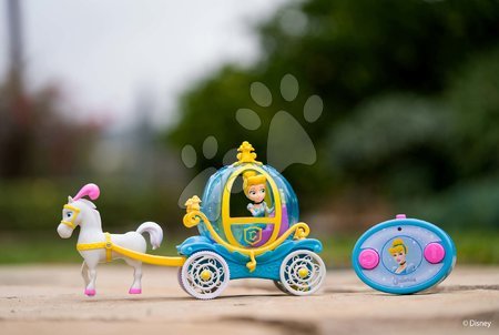 Vozila na daljinsko upravljanje - Autíčko na diaľkové ovládanie Rozprávkový kočiar Disney Princess RC Cinderella's Carriage Jada - 10