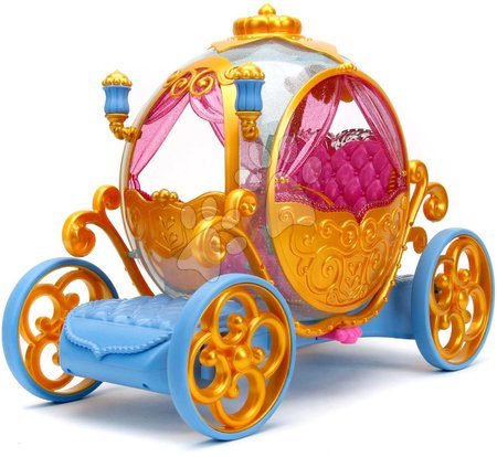 RC modely - Autíčko na diaľkové ovládanie kráľovský kočiar Disney Princess RC Carriage Jada - 14