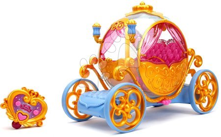 RC modely - Autíčko na diaľkové ovládanie kráľovský kočiar Disney Princess RC Carriage Jada - 13