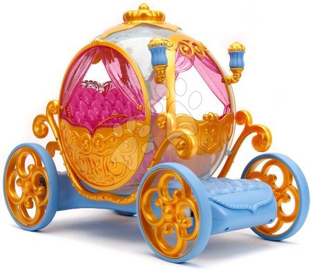 RC modely - Autíčko na diaľkové ovládanie kráľovský kočiar Disney Princess RC Carriage Jada - 17